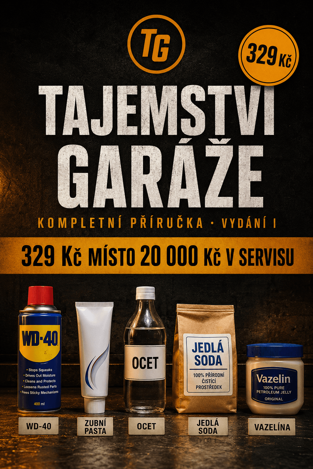 Obálka Tajemství Garáže